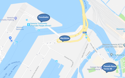 Servizio bus sostitutivo per la manutenzione del People Mover a Venezia