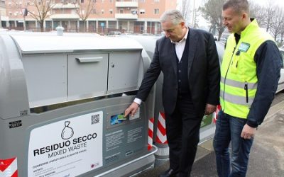 A Verona sono diventati operativi i cassonetti intelligenti “ad accesso controllato”