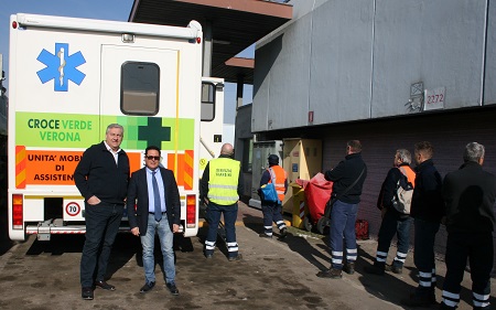 Accertamenti sanitari gratuiti per i dipendenti di Amia grazie a un accordo con la Croce Verde