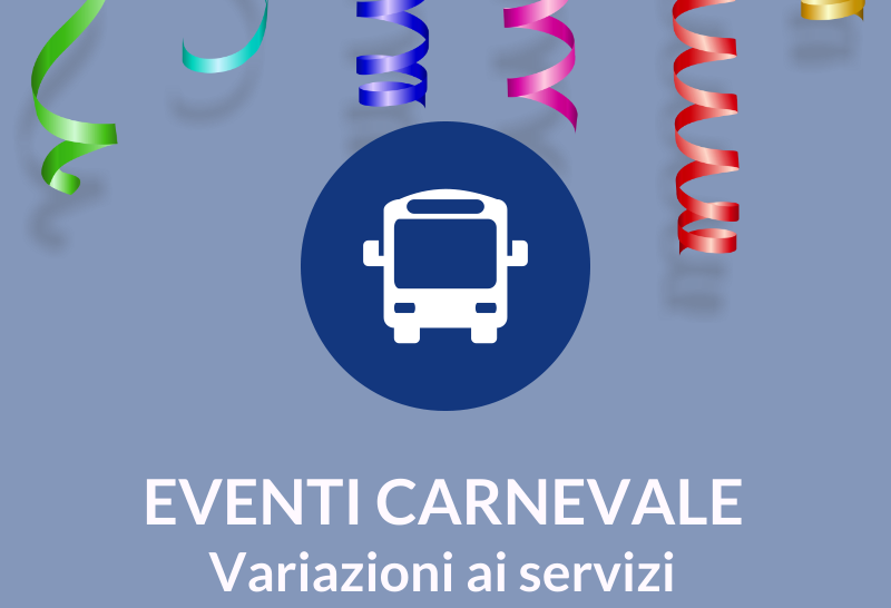 I percorsi modificati dei bus di Mobilità di Marca in occasione del Carnevale