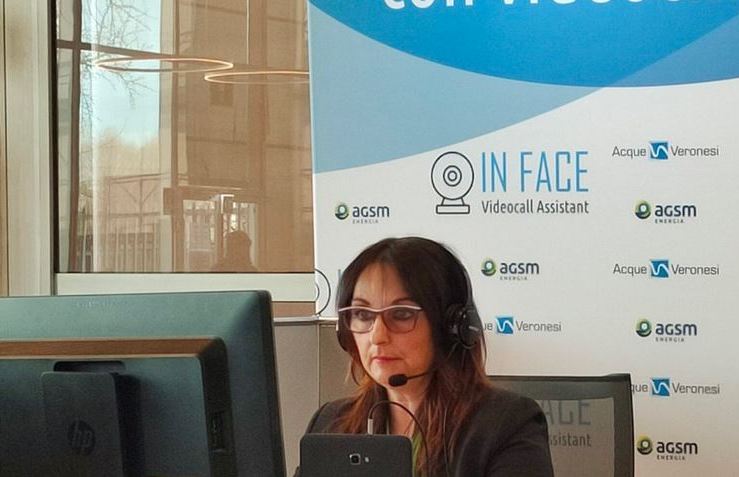 Presentato “In Face”, il nuovo servizio di assistenza clienti tramite videochiamata di AGSM