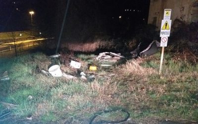 Intervento straordinario di Amia a Poiano: ripulita dai rifiuti un’area vicino alla tangenziale