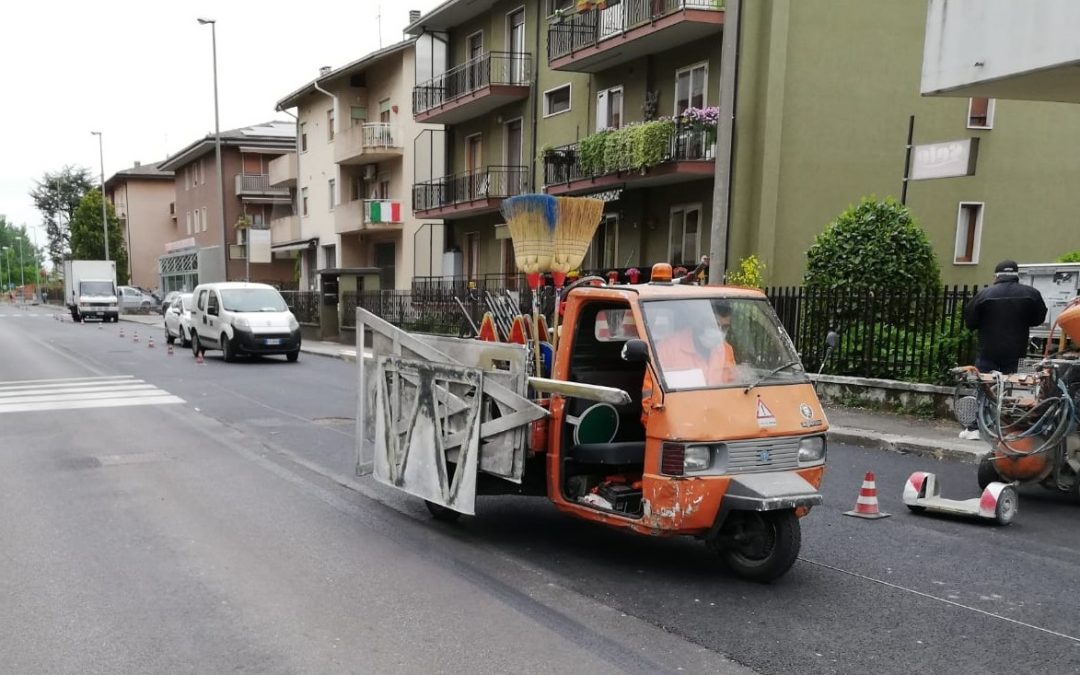 Nella mattina odierna sono ripresi i lavori per la realizzazione della filovia di Verona