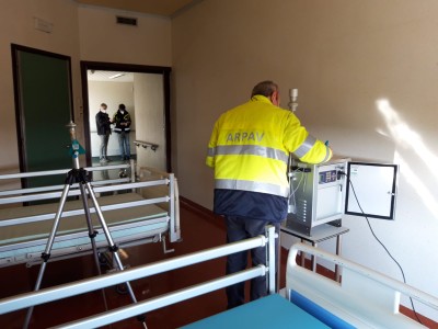 Ambiente Informa:  conclusi i sopralluoghi di Arpav per riaprire gli ospedali destinati all’emergenza Coronavirus