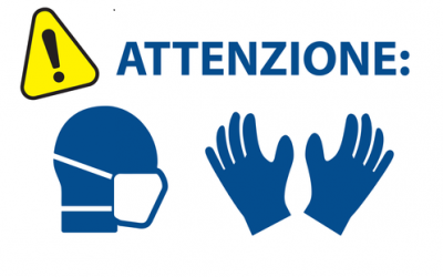 Trasporto pubblico: è obbligatorio indossare guanti e mascherine per coprire naso e bocca