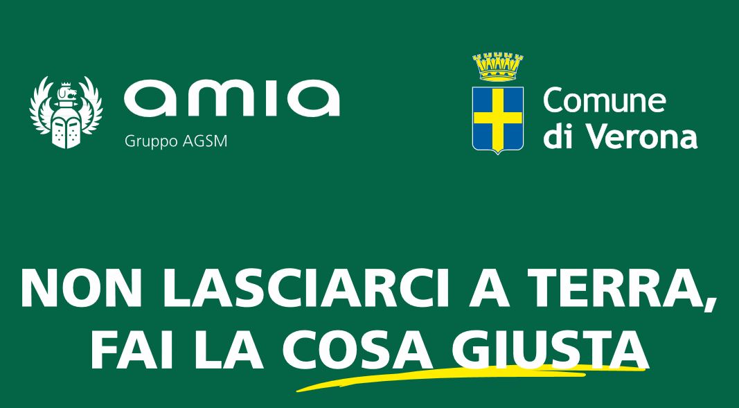 A Verona una campagna di sensibilizzazione contro l’abbandono di mascherine e guanti