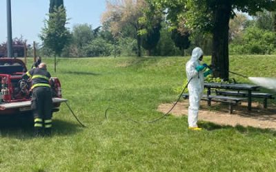 Riaperti a Verona i parchi giochi per i bambini che saranno igienizzati e sanificati quotidianamente