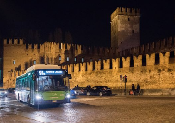 ATV Verona devia gli autobus della linea 91 per i lavori necessari alla riparazione di una condotta idrica
