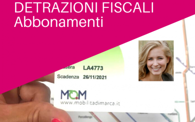 MOM ricorda che solo con pagamenti tracciati si ottengono le detrazioni fiscali degli abbonamenti