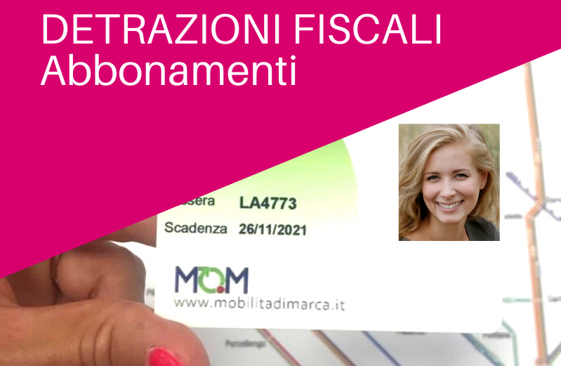 MOM ricorda che solo con pagamenti tracciati si ottengono le detrazioni fiscali degli abbonamenti