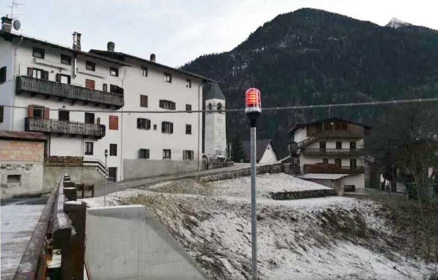 A Vodo di Cadore un nuovo sistema di monitoraggio delle frane sarà realizzato dall’Arpav