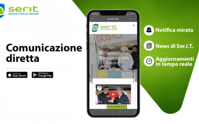 Raccolta differenziata più facile e ottimale con la nuovissima App per smartphone di Serit