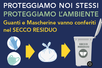 Guanti e mascherine gettati per strada! Etra promuove una campagna di sensibilizzazione