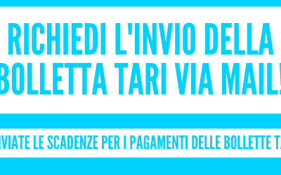 ASVO segnala il posticipo delle scadenze di pagamento delle bollette e invita richiederle on line