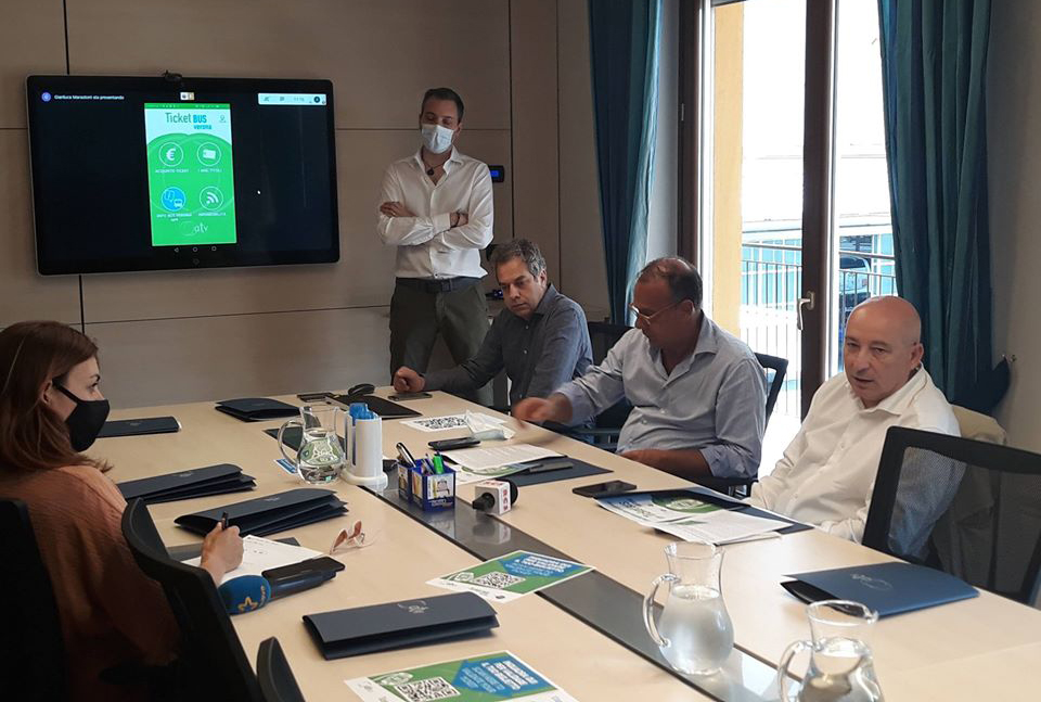Presentata la nuova app di ATV Verona per acquistare i biglietti direttamente dallo smartphon