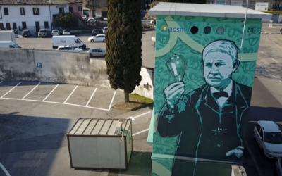 Con il progetto “AGSM CabinArt” le cabine elettriche della città di Verona sono diventate dei capolavori