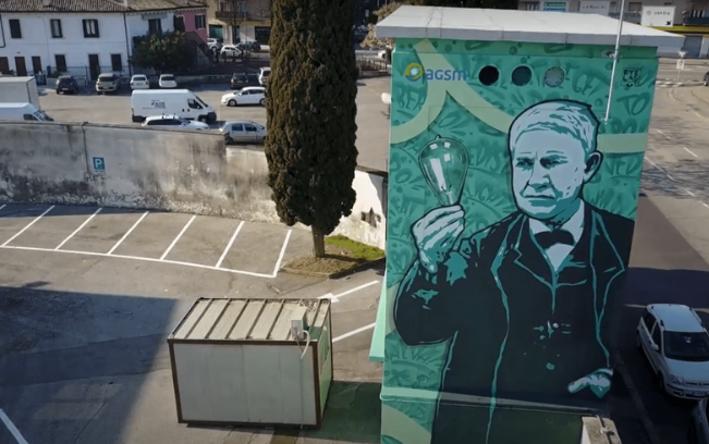 Con il progetto “AGSM CabinArt” le cabine elettriche della città di Verona sono diventate dei capolavori