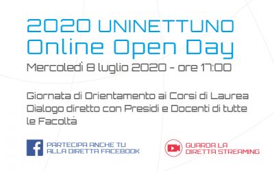 Mercoledì 8 luglio una diretta streaming dell’università telematica UniNettuno per l’orientamento ai corsi di laurea