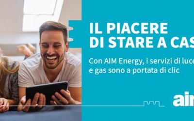 Con la nuova App di AIM Energy i servizi di luce e gas sono a portata di clic dallo smartphone
