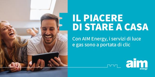 Con la nuova App di AIM Energy i servizi di luce e gas sono a portata di clic dallo smartphone