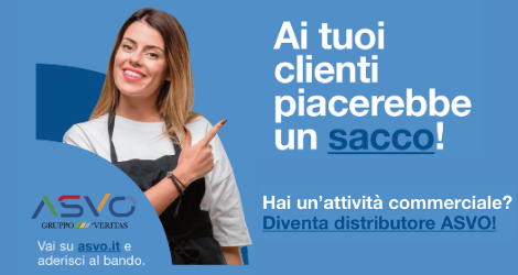 Avviso pubblico di ASVO per le candidature dei commercianti che distribuiranno i sacchetti della raccolta differenziata