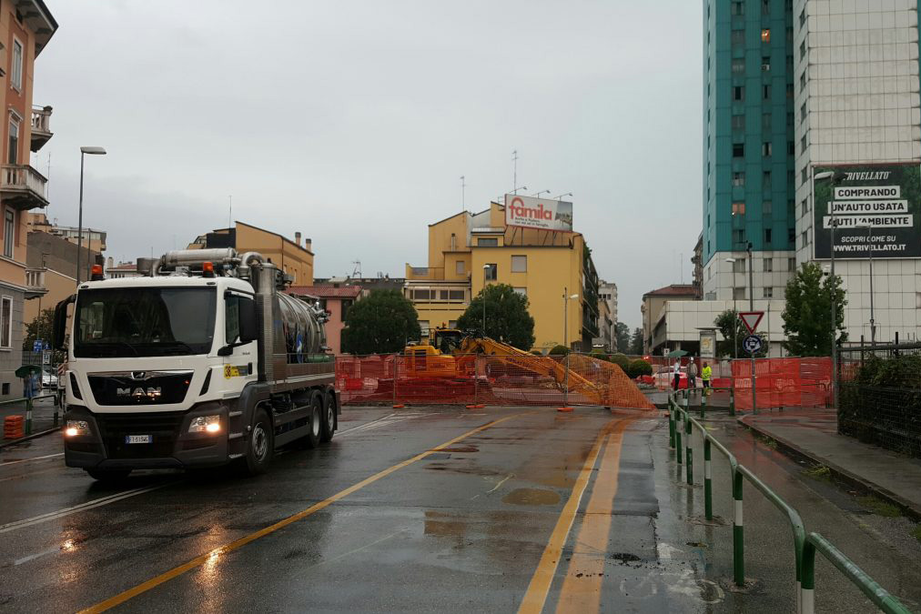 Nuova linea del tram a Padova: prorogata fino al prossimo mercoledì 9 settembre la chiusura di via Tommaseo