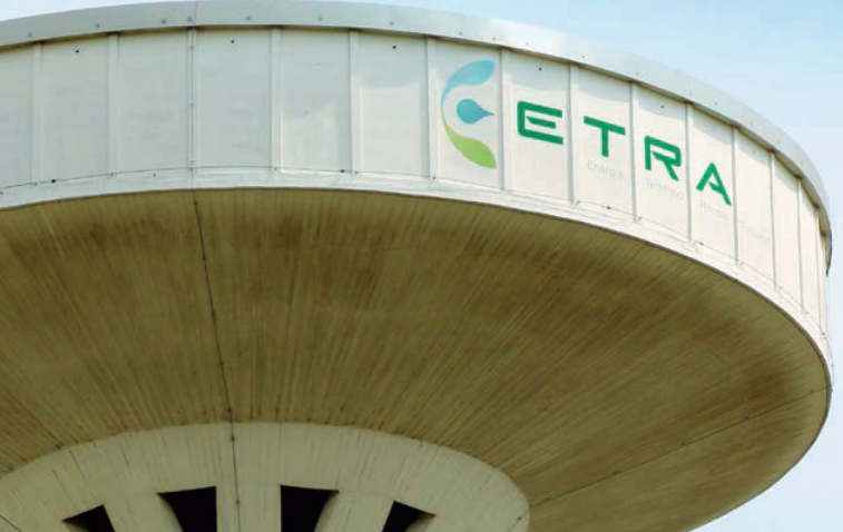 Programma di rinnovamento delle infrastrutture: ETRA annuncia la demolizione del serbatoio pensile di Cadoneghe