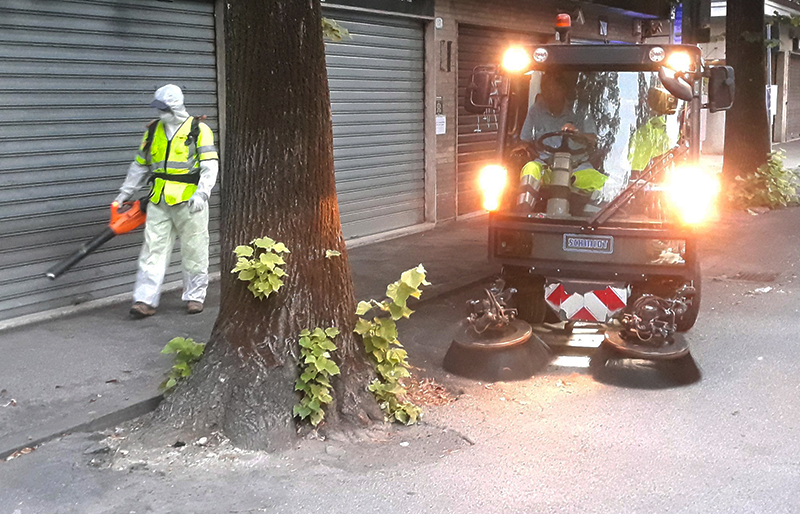 Sin dalle prime luci del mattino di giovedì AcegasApsAmga effettuerà le Pulizie Intensive nella zona San Carlo a Padova