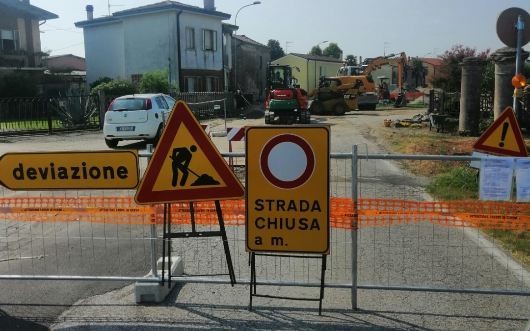Nuovo cantiere di Acquevenete per estendere la fognatura in via Luigi Cotta a Lusia con un investimento di 540 mila euro