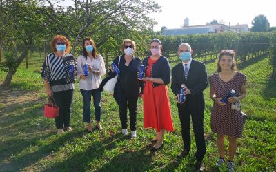 Covid e mense scolastiche: Piave Servizi dona borracce agli studenti per risolvere il problema delle caraffe