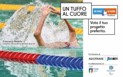 Avviata la settima edizione di “Mi piace di cuore”, il concorso di ASCOTRADE a favore dello sport paralimpico