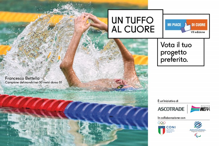 Avviata la settima edizione di “Mi piace di cuore”, il concorso di ASCOTRADE a favore dello sport paralimpico