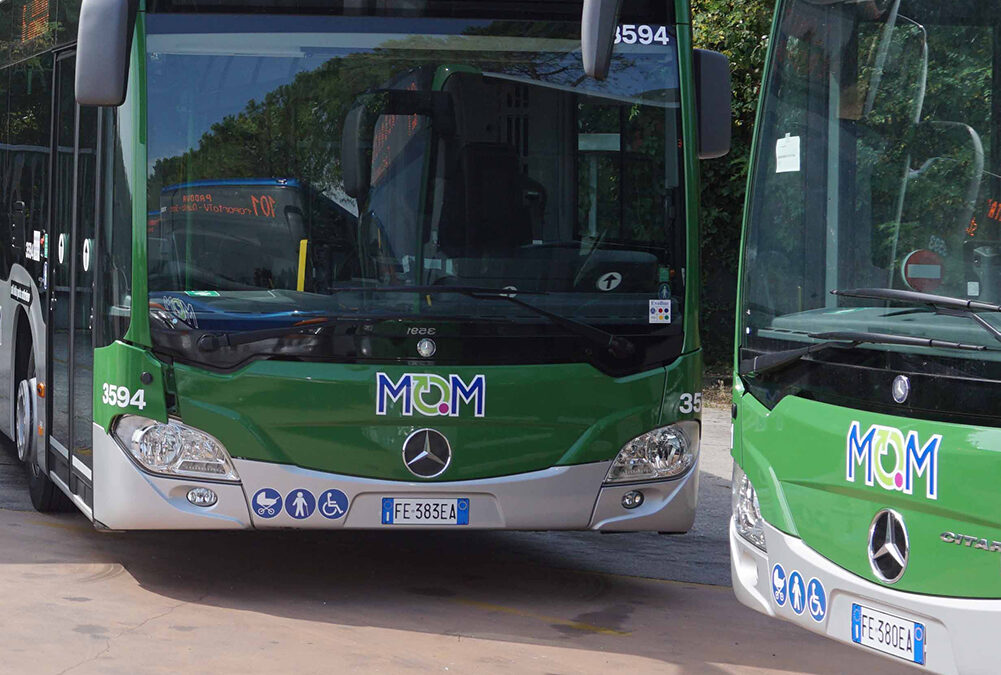 Variazioni di percorso dei bus di MOM e fermate fuori servizio sino a venerdì 12 marzo in Comune di Sarmede