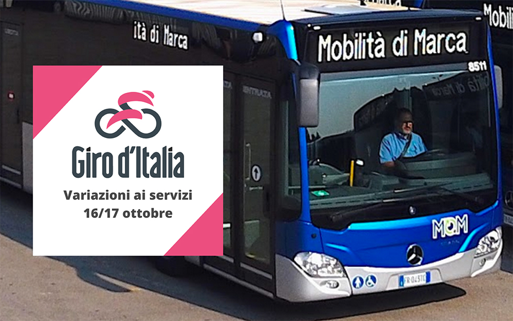 Giro d’Italia: cambia il trasporto pubblico locale domani e sabato a Conegliano, Pieve di Soligo e Valdobbiadene