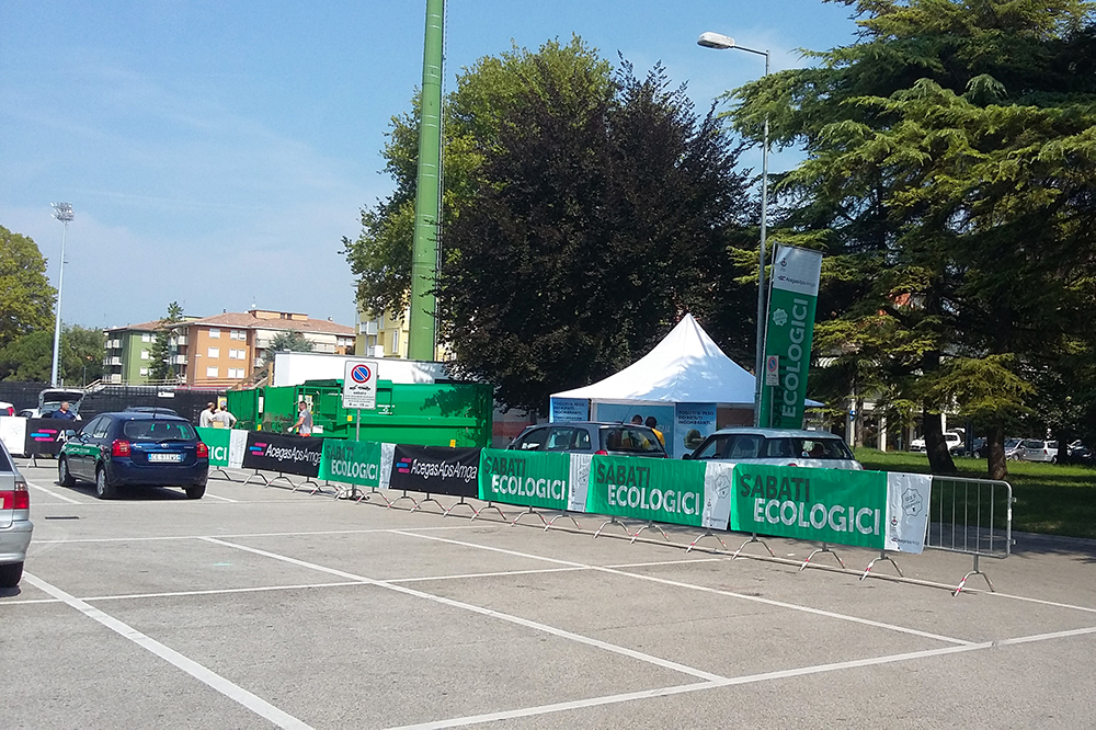 Epidemia Coronavirus: AcegasApsAmga sospende a Padova i “Sabati Ecologici e del Riuso” all’Arcella