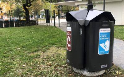 Al Giardino Campanula nei pressi di piazzale Azzurri d’Italia a Padova arriva la raccolta differenziata