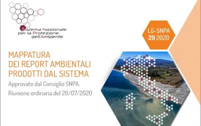 E’ on line la mappatura dei report ambientali prodotti dal Sistema Nazionale per la Protezione dell’Ambiente