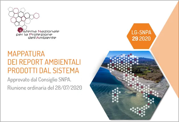 E’ on line la mappatura dei report ambientali prodotti dal Sistema Nazionale per la Protezione dell’Ambiente
