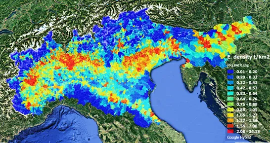 Progetto Life Prepair: il confronto dei monitoraggi della qualità dell’aria nel bacino padano prima e durante il lockdown