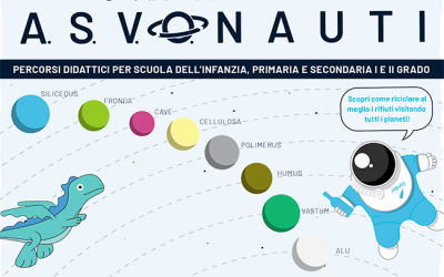 Gli ASVOnauti tornano tra i banchi di scuola: progetto ambientale attraverso laboratori e kit didattici