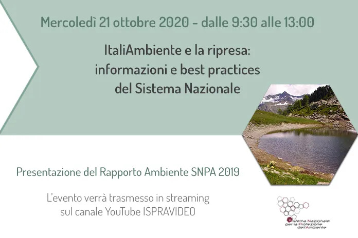 Ambiente Informa: videoconferenza il 21 ottobre sulla situazione ambientale e le best practices in Italia