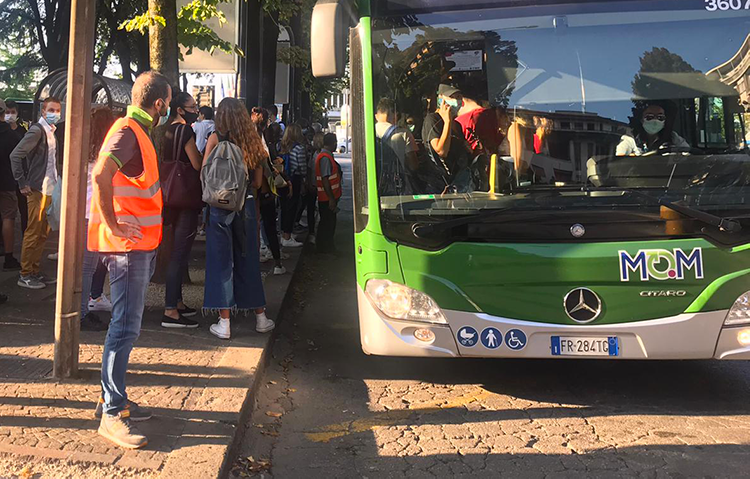 Variazioni per alcune fermate di Mobilità di Marca domani a Vicenza sino alla fine di una manifestazione al Menti