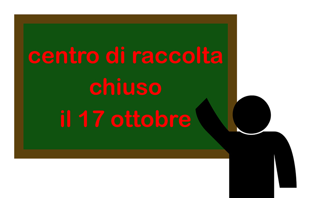 Sarà chiuso al pubblico sabato 17 ottobre il centro di raccolta dei rifiuti a Bagnolo di San Pietro di Feletto