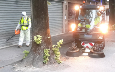 Nella mattinata di giovedì 26 novembre a Ponte San Nicolò la quinta tappa delle “Pulizie Intensive” di AcegasApsAmga