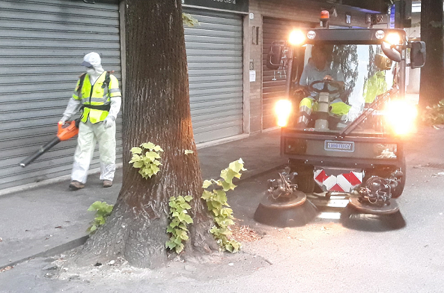 Nella mattinata di giovedì 26 novembre a Ponte San Nicolò la quinta tappa delle “Pulizie Intensive” di AcegasApsAmga