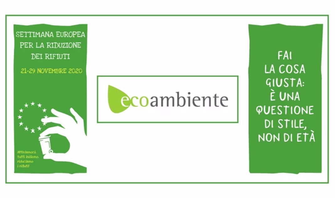 L’azienda Ecoambiente di Rovigo partecipa con un video alla Settimana europea di riduzione dei rifiuti