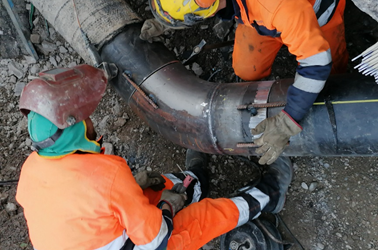 Bim Belluno Infrastrutture termina oggi i lavori per la nuova condotta del gas naturale in località Castellavazzo