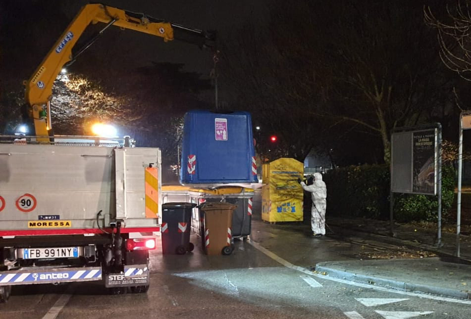 “Pulizie Intensive” di AcegasApsAmga: il 17 dicembre l’intervento nel quartiere Guizza a Padova