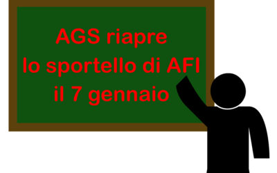 Chiuso sino al prossimo giovedì 7 gennaio lo sportello clienti di Affi dell’Azienda Gardesana Servizi