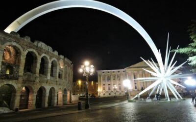 AGSM Lighting ha acceso anche quest’anno la Stella della Bra, tradizionale simbolo del Natale per ogni veronese